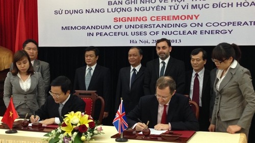 Vietnam signs atomic deal with Britain - ảnh 1